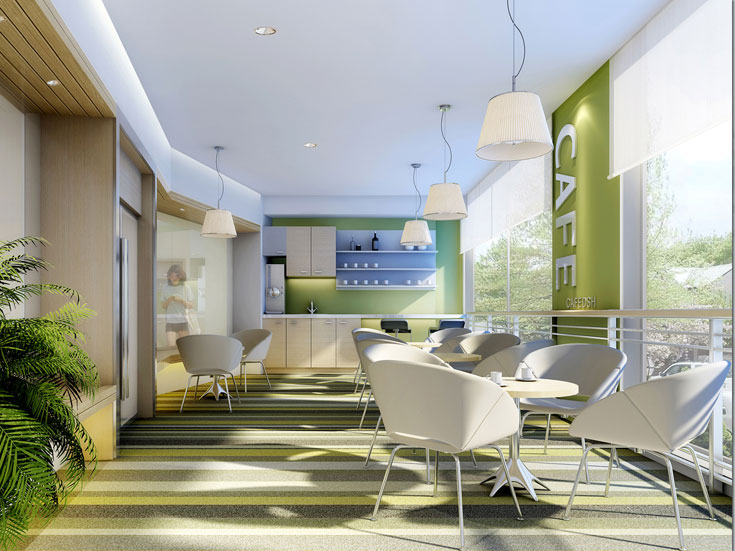 国企电器写字楼空间设计