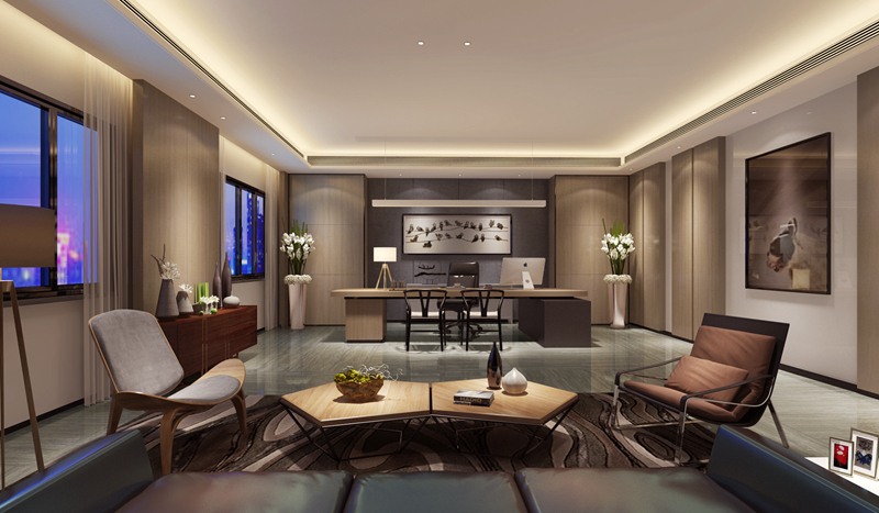 现代风格办公室装修设计