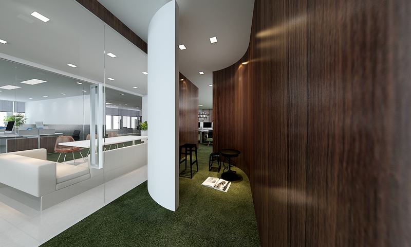 闵行区数码公司1200平办公室