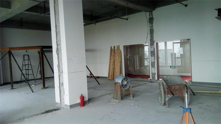 闵行新龙路万科虹桥云施工现场