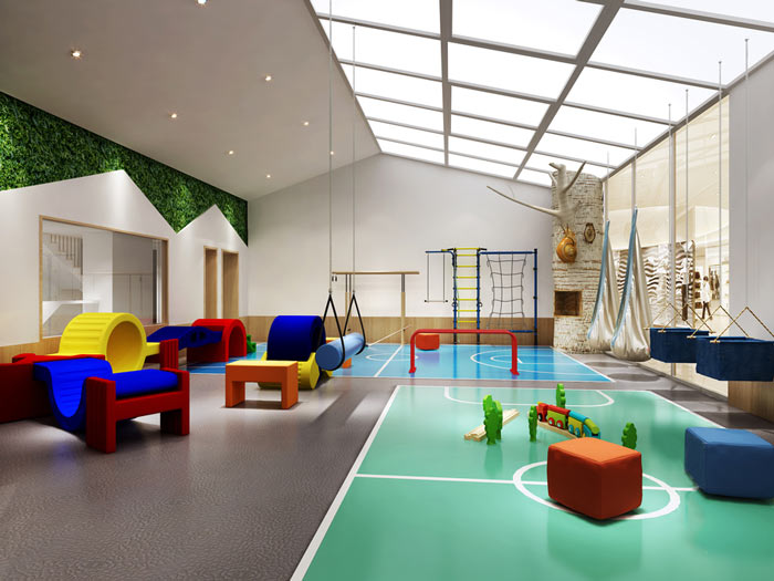 红黄蓝亲子园教育学校装修设计
