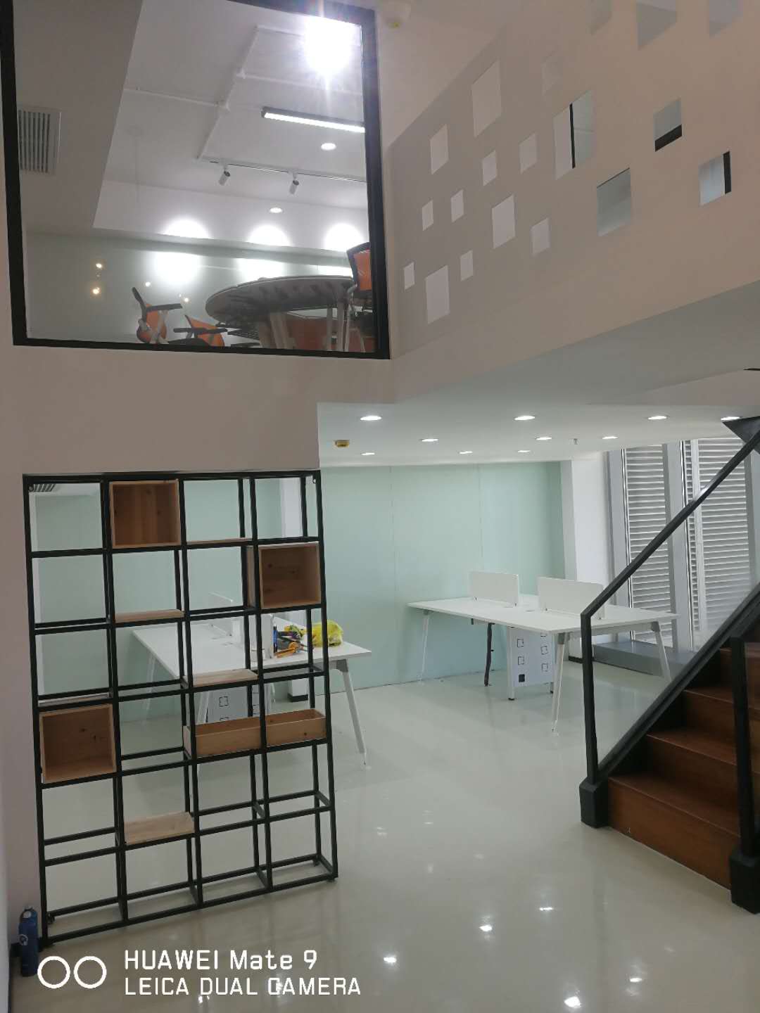 闵行七宝万科国际办公室装修收尾阶段