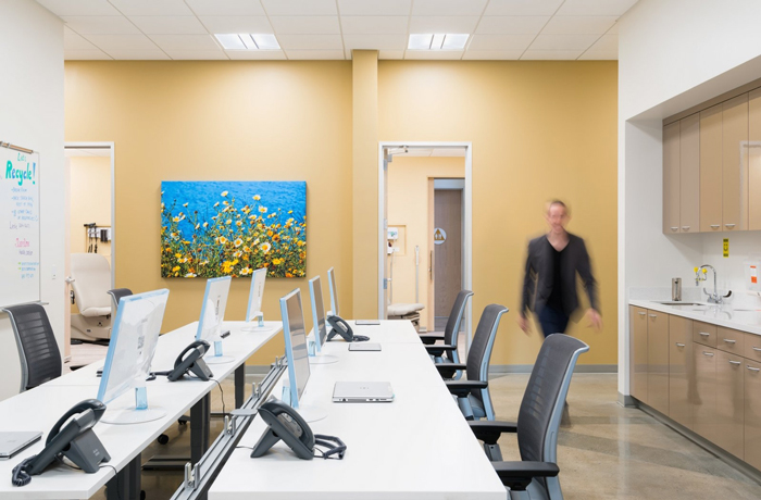 健康疗养中心办公室装修设计案例