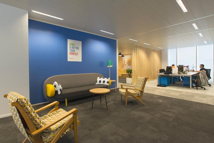 汽车租赁服务公司办公室装修设计案例