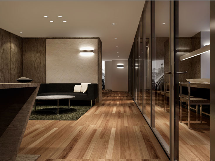 融海投资公司上海办公室设计