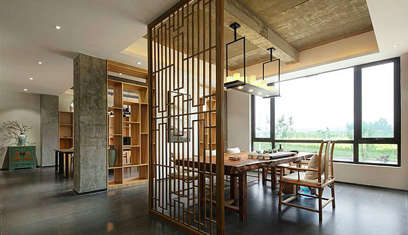 古典设计风格办公室装修效果图