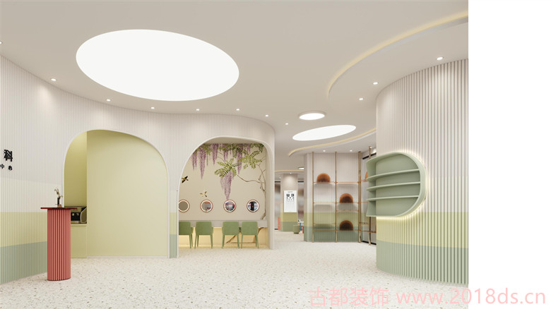 静安区眼科医院装修设计效果图