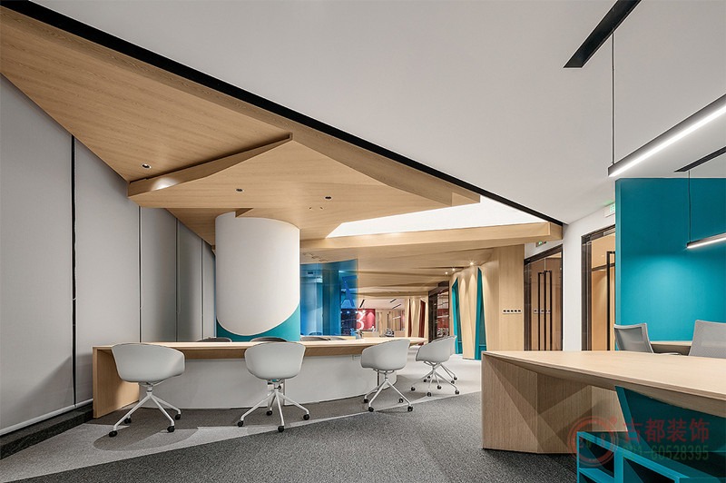 静安三和大厦办公室装潢设计图片