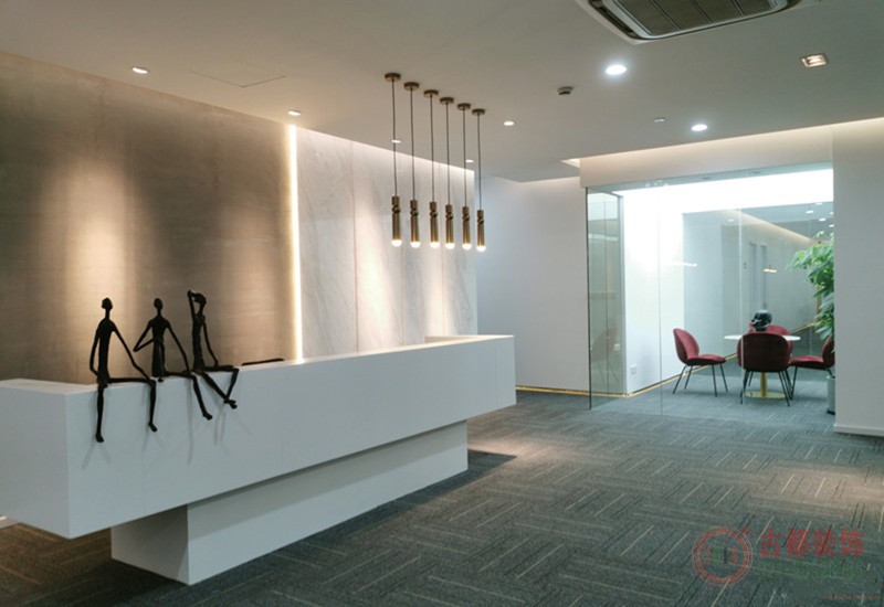 浦东金鹰大厦1500平传媒公司办公室装修