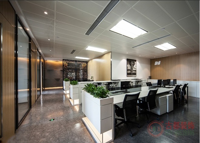 浦东办公室装修-个性现代风格办公室效果