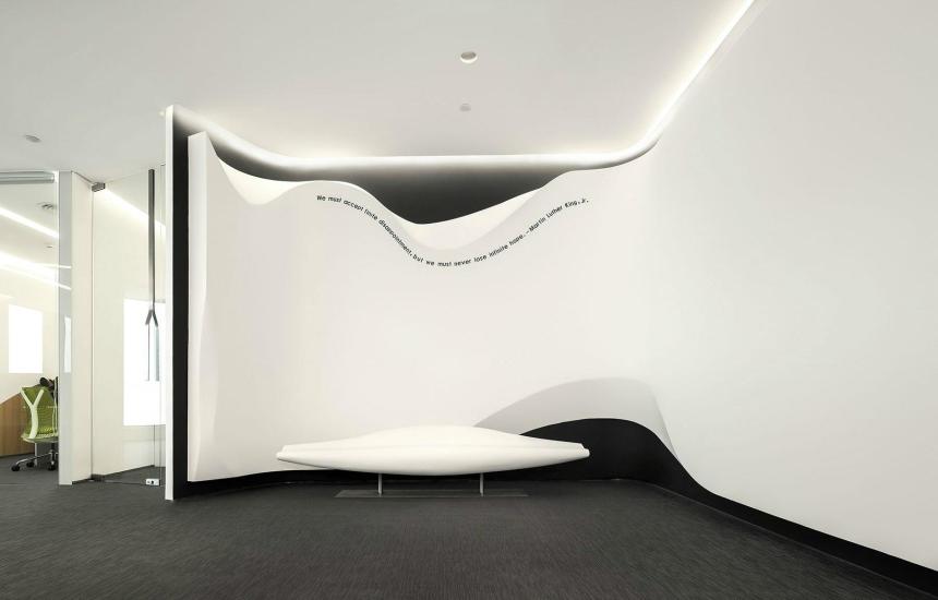 现代传媒公司装修设计