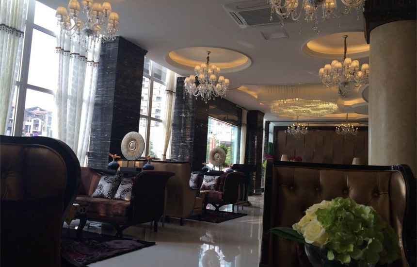 青浦区欧式奢华售楼部装修设计