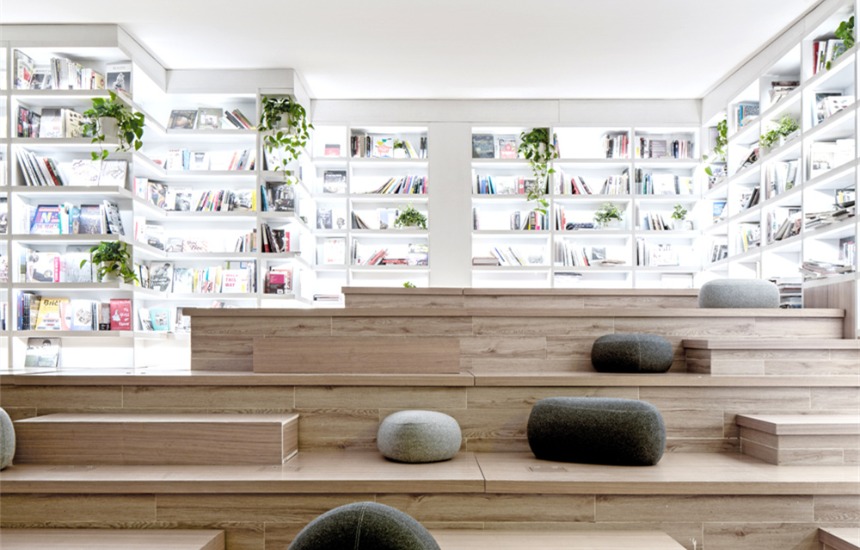 简约英语培训机构装修设计