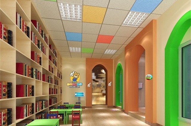 青浦区英语少儿培训机构装修设计