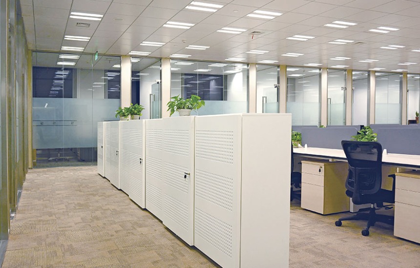 大型网络游戏公司办公室装修设计