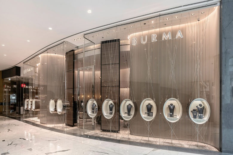 奢华珠宝店门面装修设计