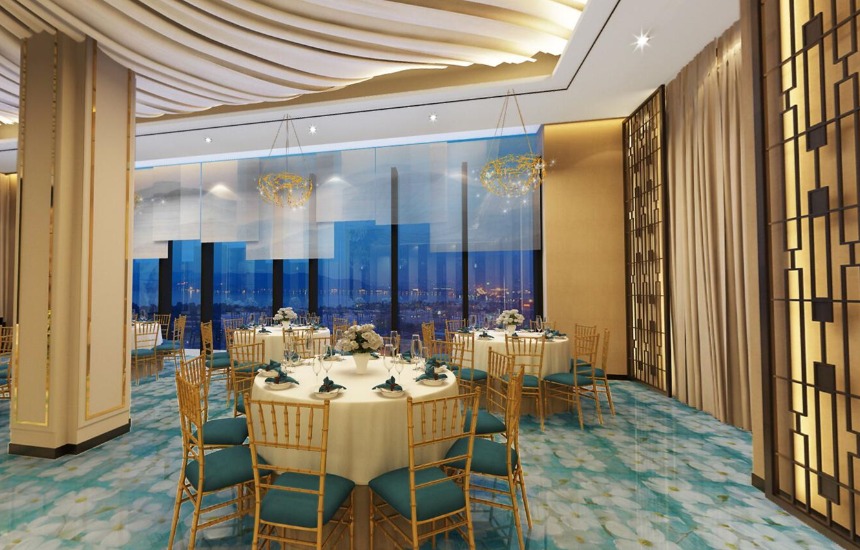 奢华大气风格饭店装修设计