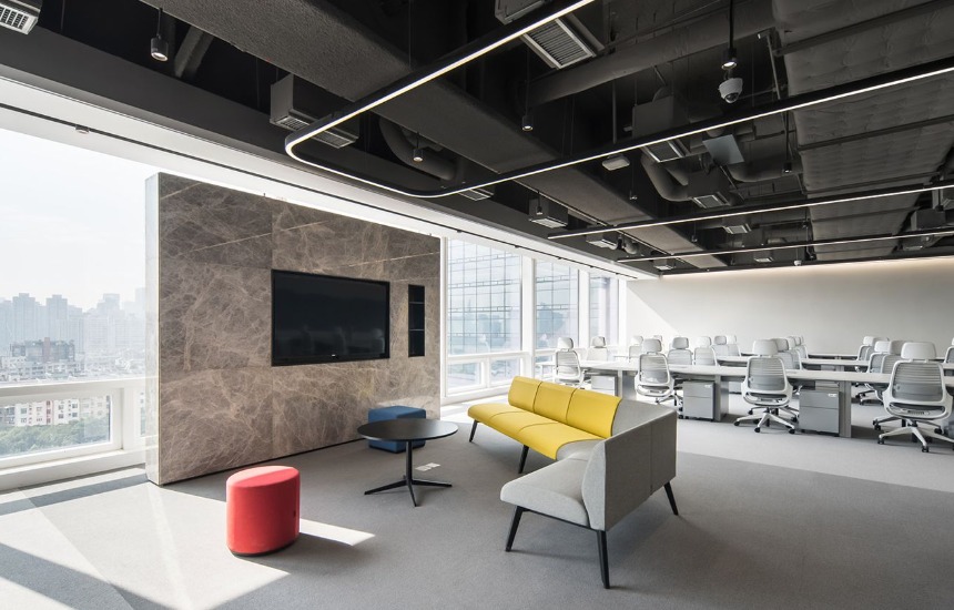 市场调研部门办公室装修设计