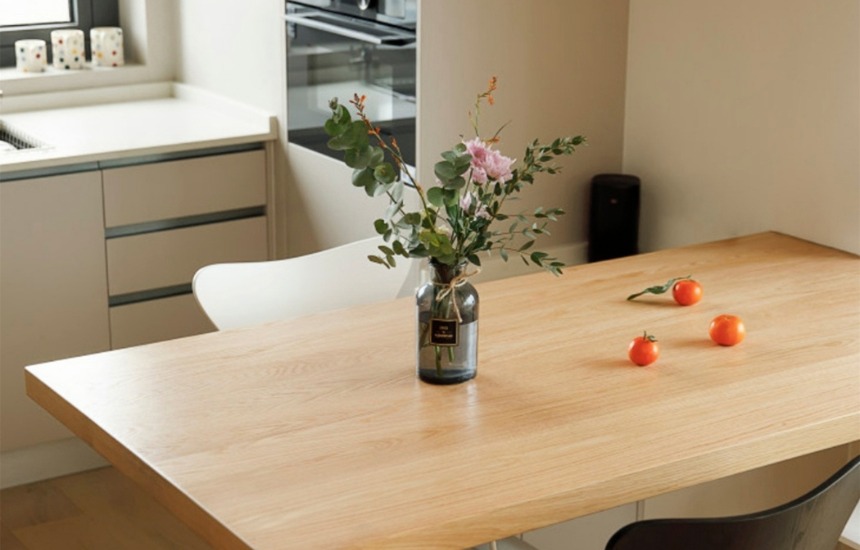 简约原木风格餐厅装修设计