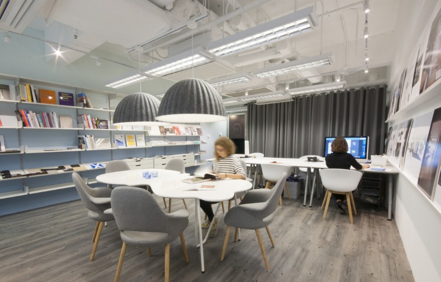 港岛风格传媒公司办公室装修设计