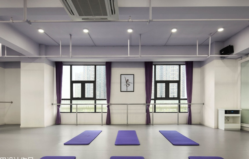 休闲瑜伽培训中心装修设计