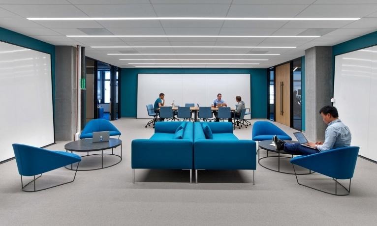 医药开发公司办公室装修设计