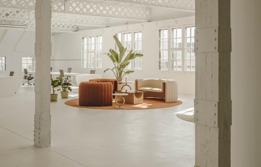 互联网储蓄公司办公室装修设计