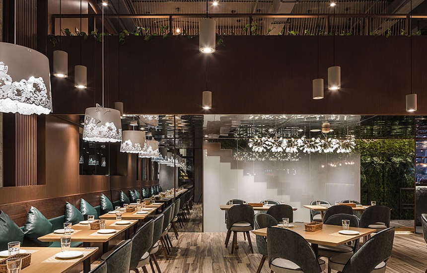 欧式茶餐厅办公室装修