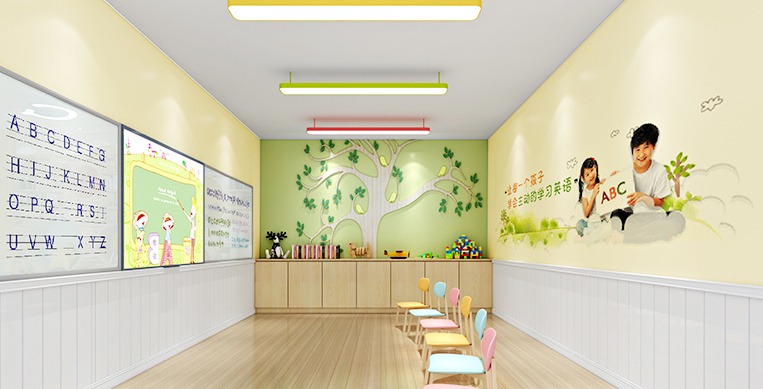 国际英语雅思培训中心装修设计