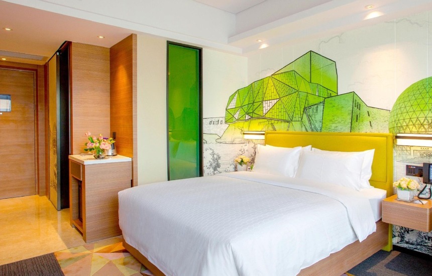 亲子主题时尚酒店装修设计