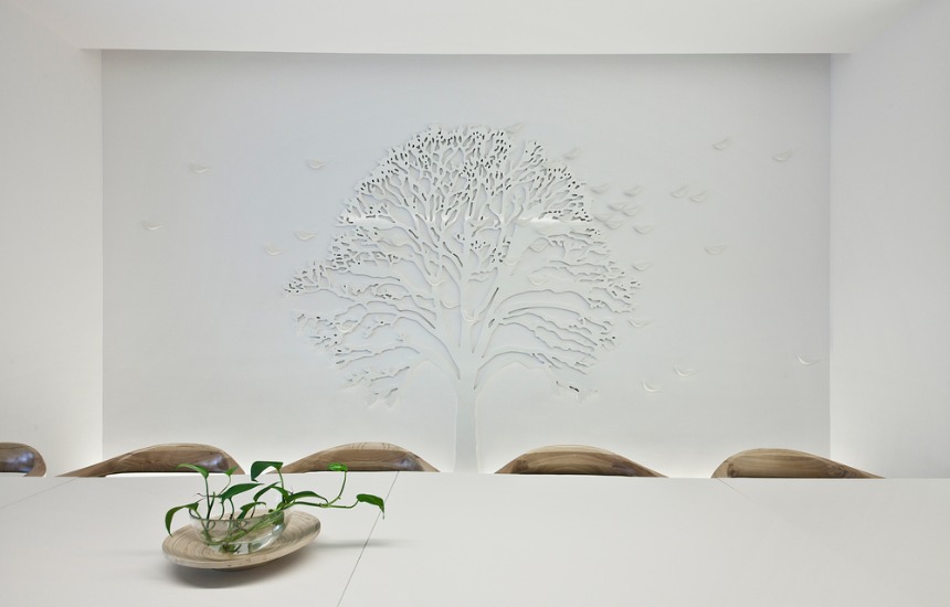 商业广告公司办公室装修