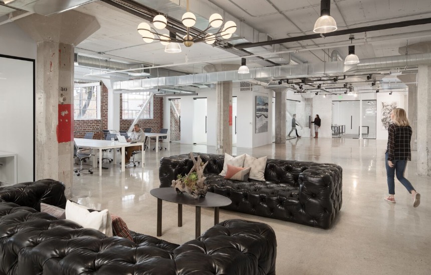 嘉定南翔镇办公写字楼设计装修效果