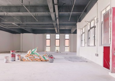 宝山4800平厂房装修工程施工现场反馈