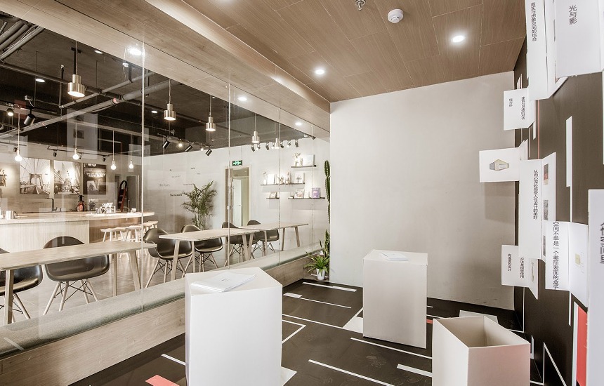 徐汇龙华220平休闲咖啡馆设计装潢图片