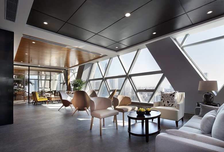 开放式互联网公司办公室设计装修效果