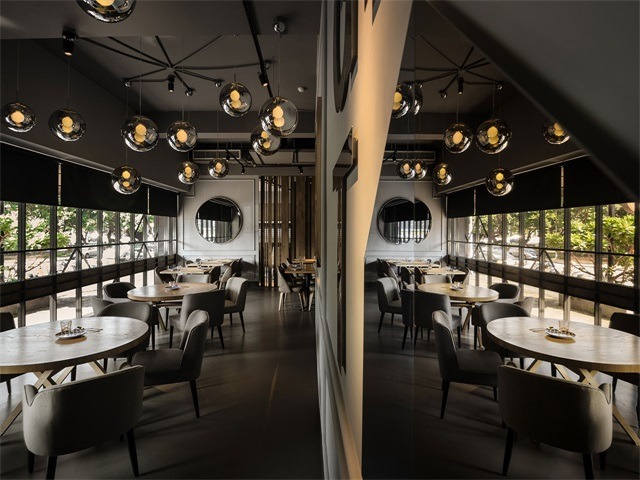 660平米工业风格餐厅设计装修实景