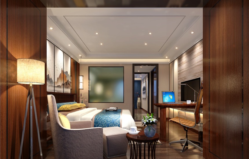 快捷宾馆酒店设计装潢效果展示