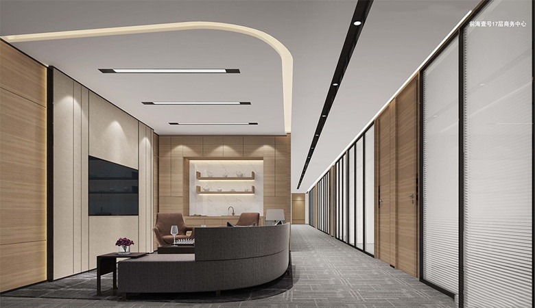 660平米办公室空间设计装潢效果