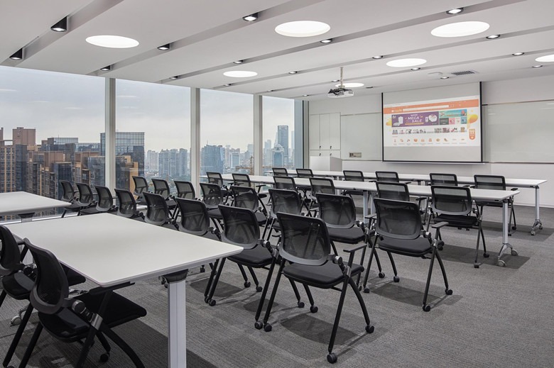 8000平跨境电商公司办公室设计装潢图片