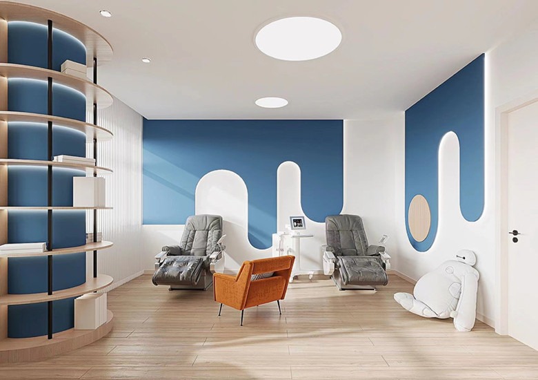 闵行390平米儿童心理咨询公司装修设计布局