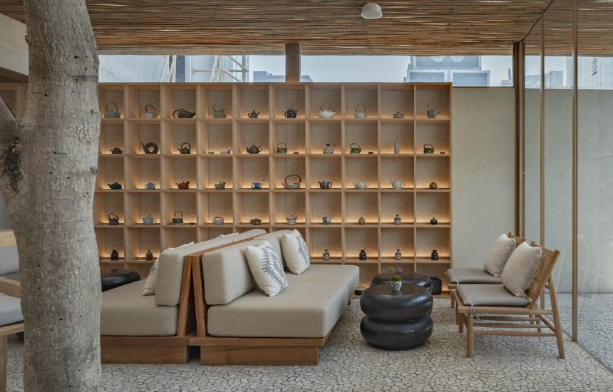 1820㎡温泉水疗装修设计实景图