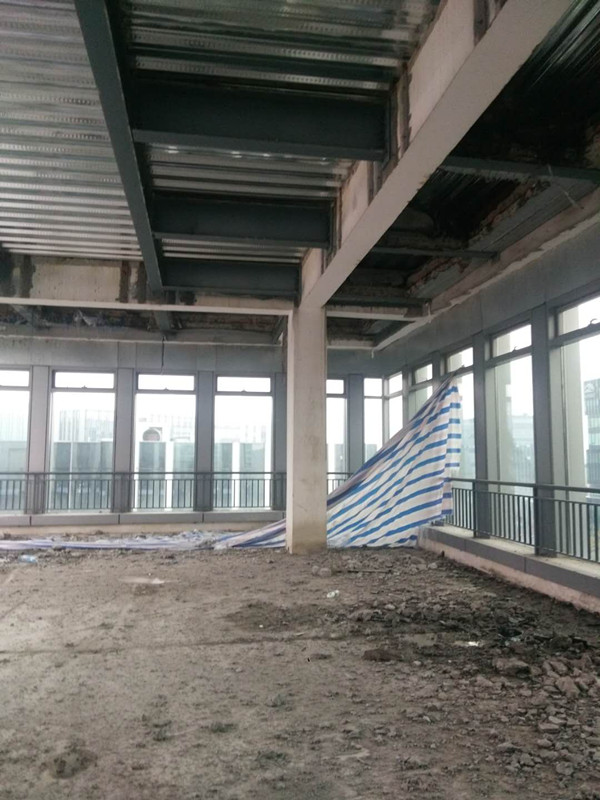 上海中骏广场办公室施工阶段,第4张