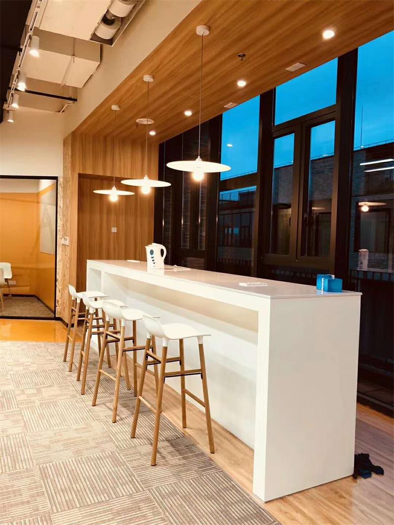 灵石路大宁国际三期办公室家具软装完毕,第6张