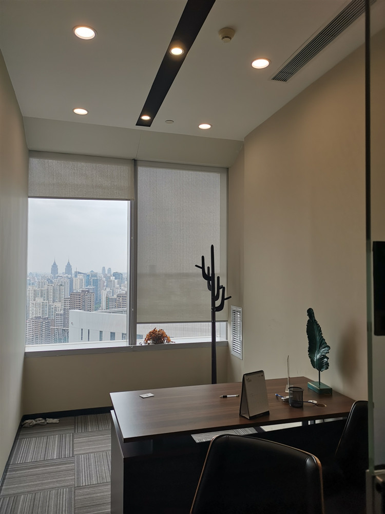 静安普信公司办公室设计改造量房,第2张