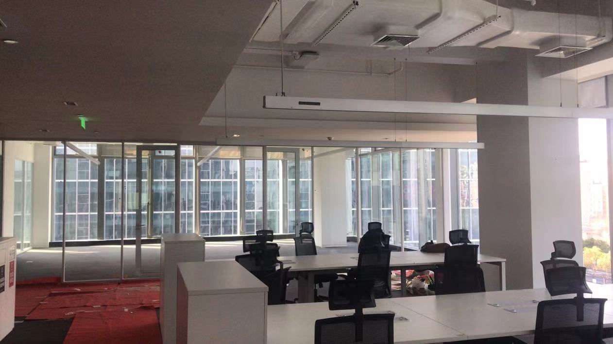 闵行申长路中骏广场精装办公楼改造施工,第5张