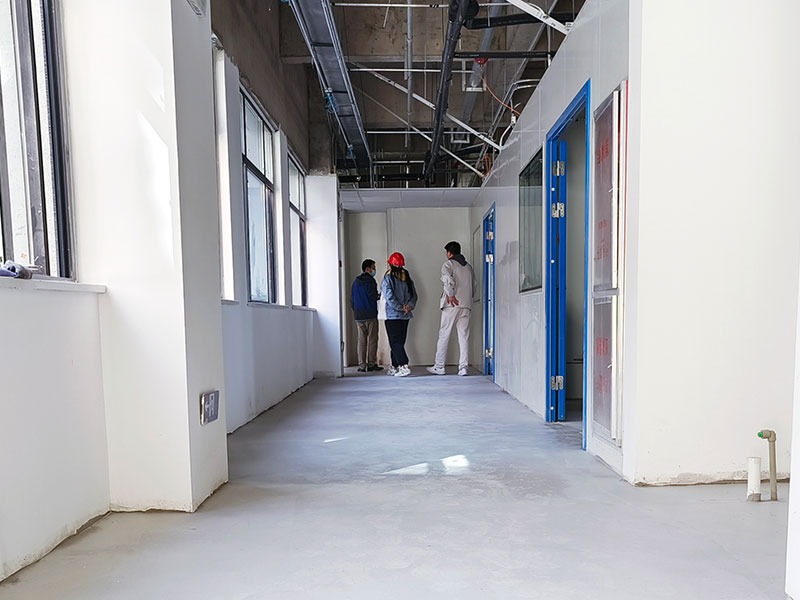 宝山4800平厂房装修工程施工现场反馈,第1张