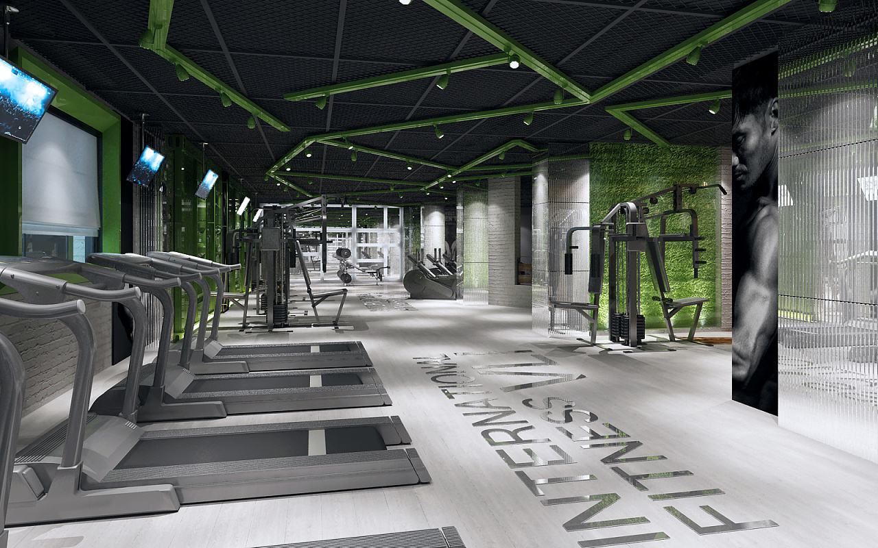 嘉定南翔小健身房装修设计效果,嘉定南翔小健身房装修设计效果,第1张