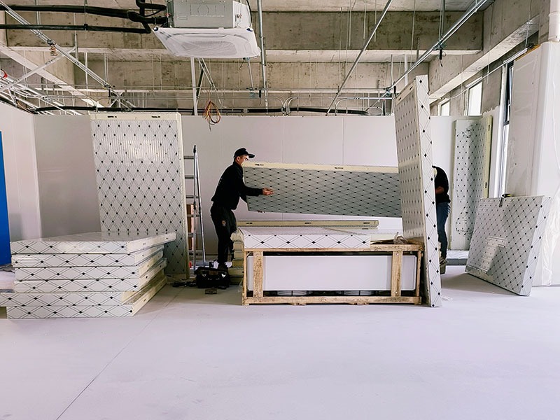 宝山4800平厂房装修工程施工现场反馈,第2张