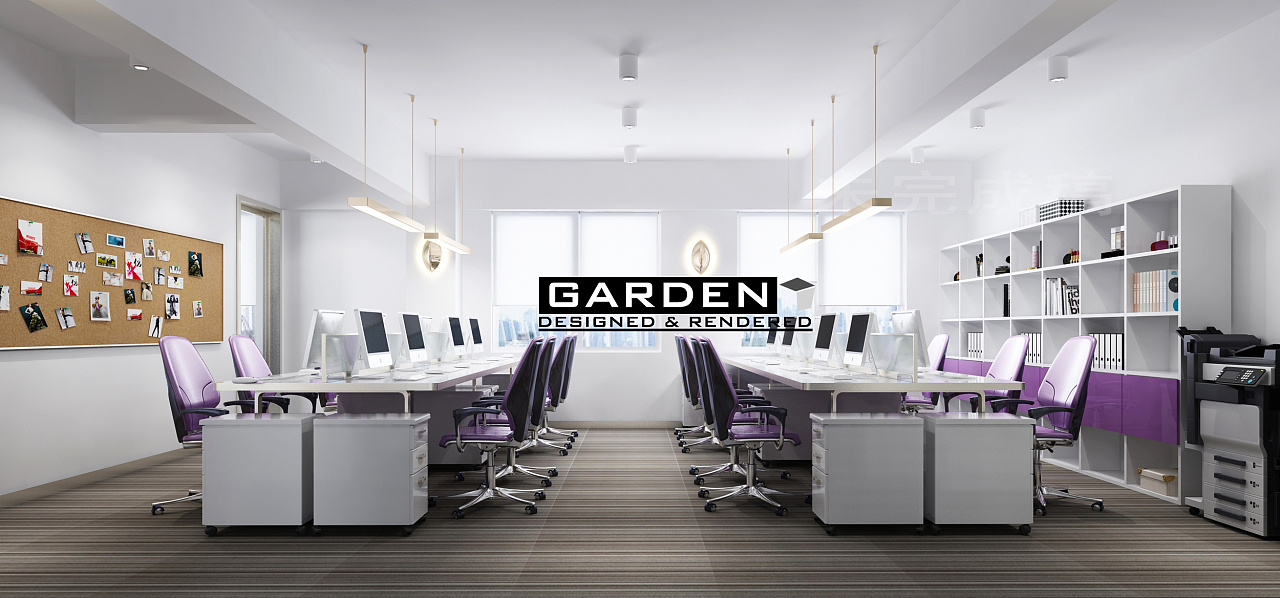 化妆品研发科技公司办公室设计布局,化妆品研发科技公司办公室设计布局,第1张