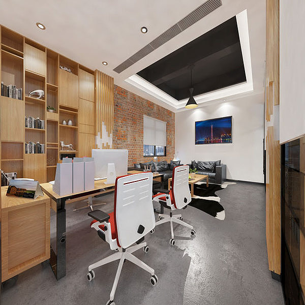 青浦区loft风格办公室装修设计图,青浦区loft风格办公室装修设计图,第3张